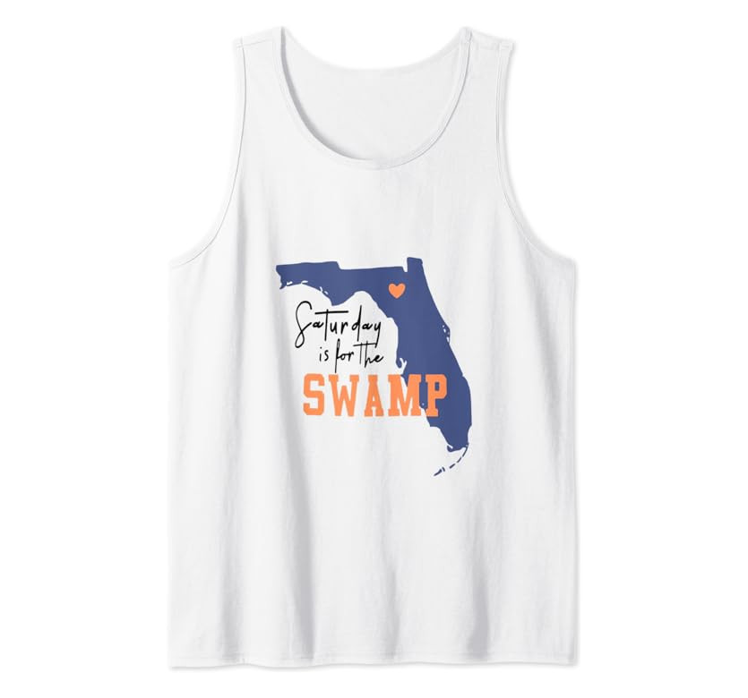 Saturday is for the Swamp UF football swamp University Tank Top | Amazon (US)