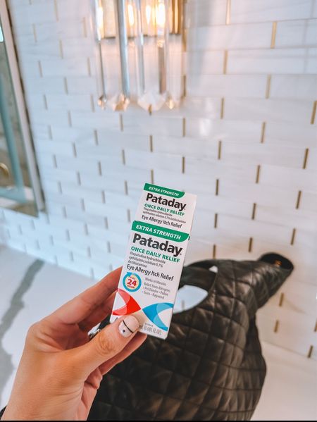 #ad Heading into my local @target today, because allergy season is upon us, and I need my most trusted eyedrops to keep my eyes clear and my life moving smoothly! Grabbing  Extra Strength @pataday Eye Allergy Drops! I feel relief from my itchy eyes with Extra Strength Pataday. I used to try other drops to treat my itchy eyes, but the Extra Strength Pataday stops it at the source. This little bottle is coming with me everywhere. @shop.LTK #target #targetpartner #allergies #bringiton #pataday