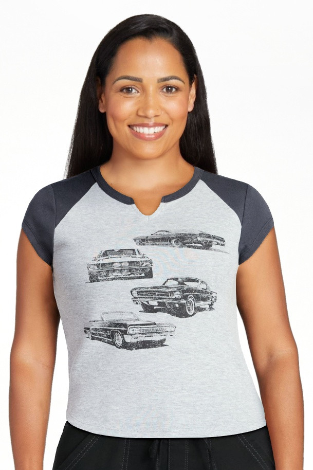 Auto Women's Graphic Tee with Short Sleeves, Sizes XXS-XXL | Walmart (US)