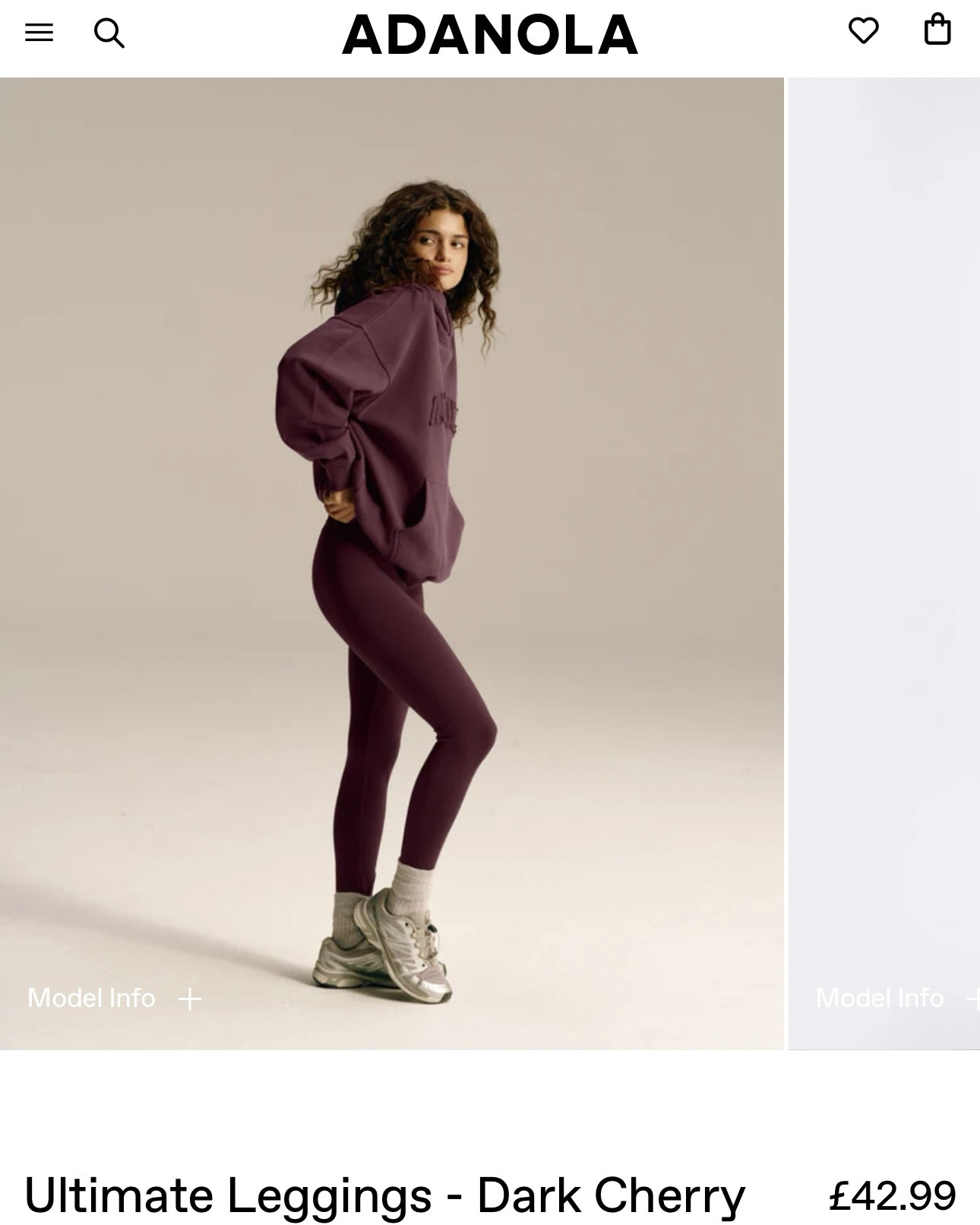 ADANOLA GETS IT RIGHT EVERYTIME!
The new Dark Cherry red colour is the most perfect autumn colour🍂🍒
#adanola 

#LTKuk #LTKfitness #LTKautumn