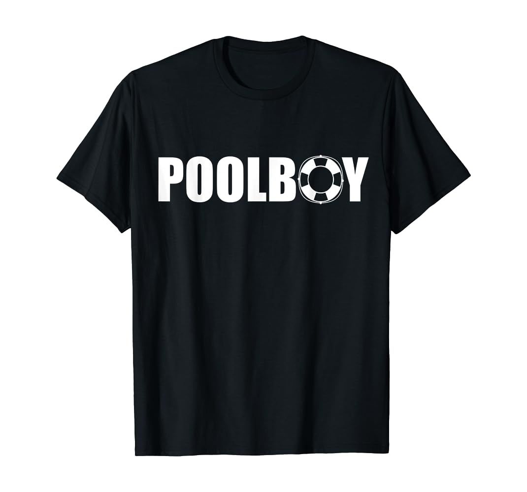 Pool Boy - Bathmaster Lifeguard Poolboy T-Shirt | Amazon (US)