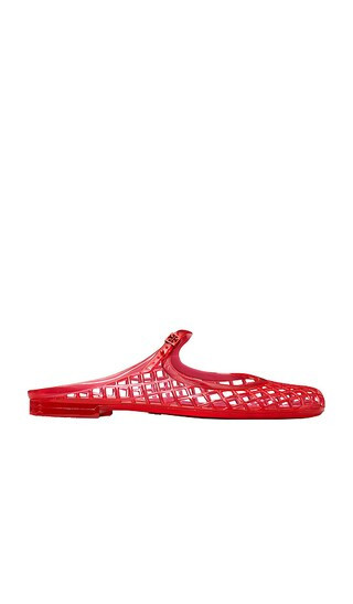 Tory Burch Mellow Mary Jane Jelly Flat in Red. - size 5 | Revolve Clothing (Global)