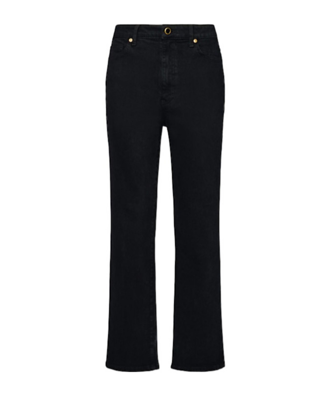 cropped high-rise straight jeans | Senser US