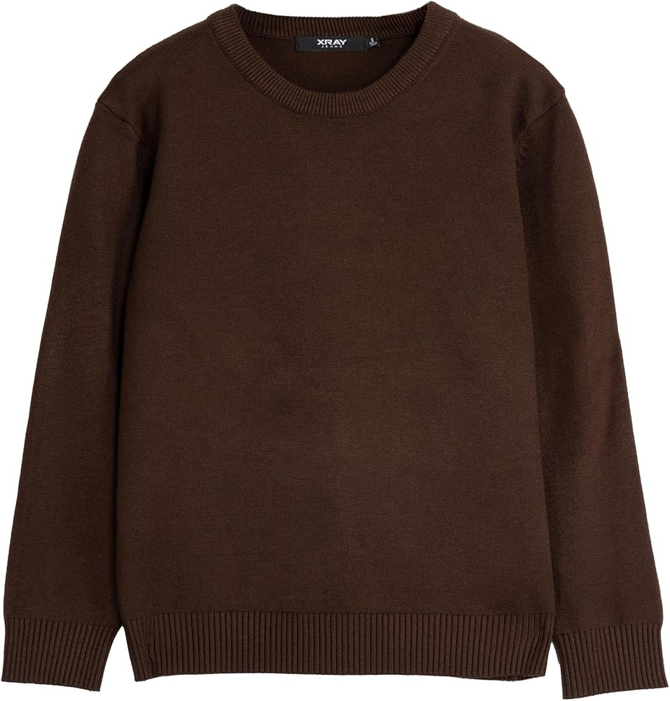 X RAY Boys Crewneck Sweater (XS - XXL), School Uniform Big Boys' & Little Kids Youth Crew Neck Lo... | Amazon (US)