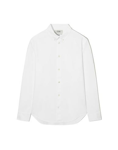 Cos Man Shirt White Size M Cotton | YOOX (US)