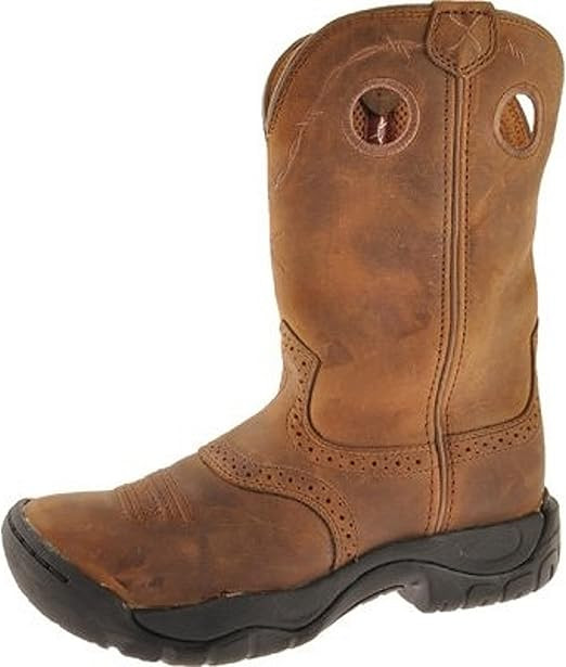 Twisted X Women's 9" All Around Work Boot - Versatile Women's Western Work Boots - Distressed Sad... | Amazon (US)