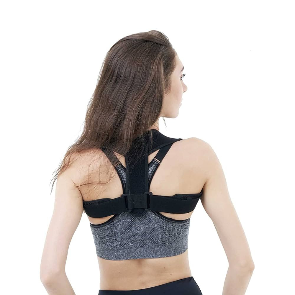 Posture Corrector for Women and Men,Adjustable Upper Back Brace, Breathable Back Support straight... | Amazon (US)
