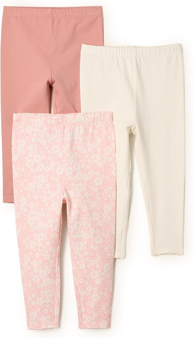 Amazon Essentials x Sofia Grainge Toddlers and Baby Girls' Legging, Pack of 3 | Amazon (US)