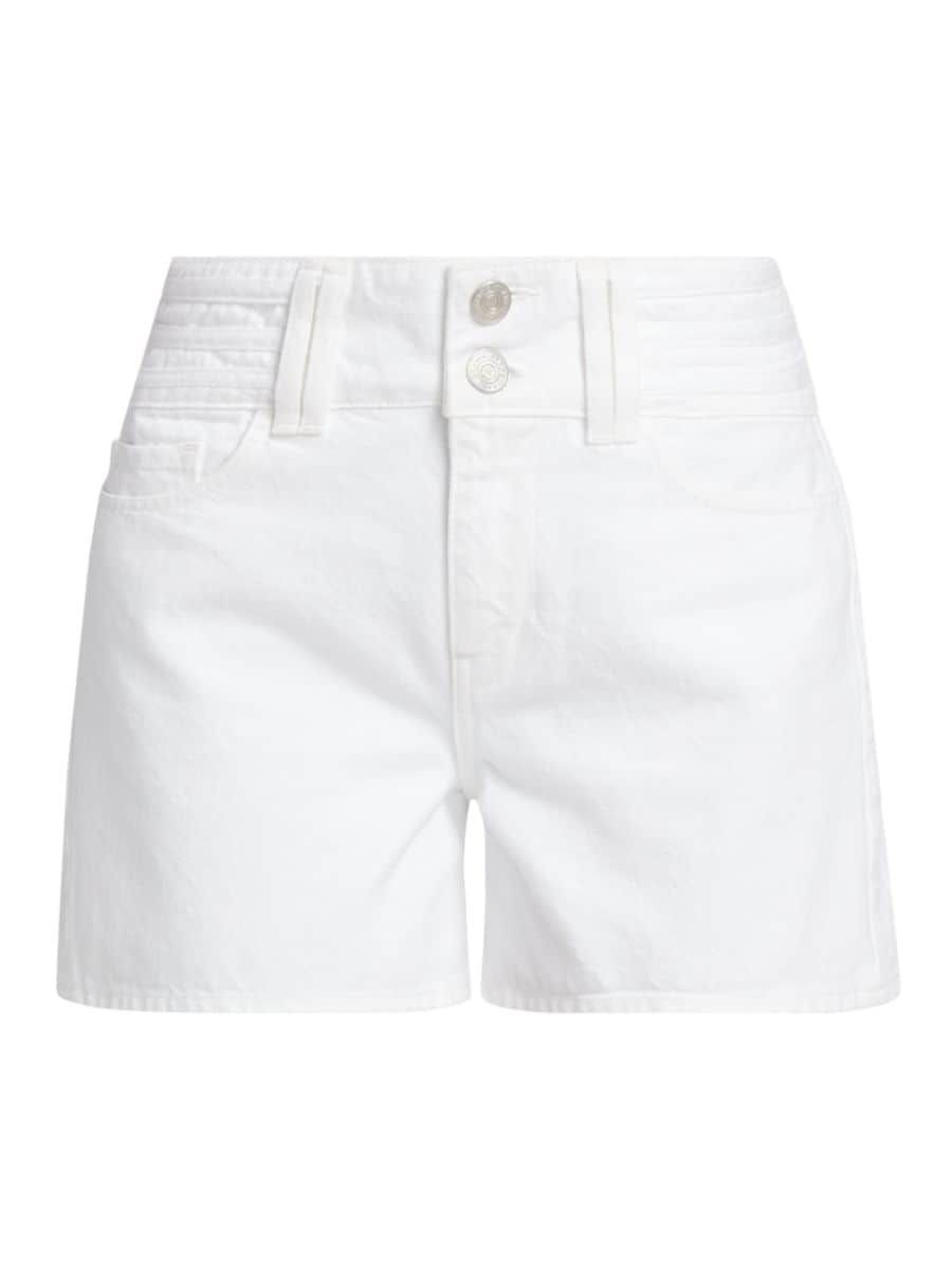 Frame Triple-Binding Cotton Shorts | Saks Fifth Avenue