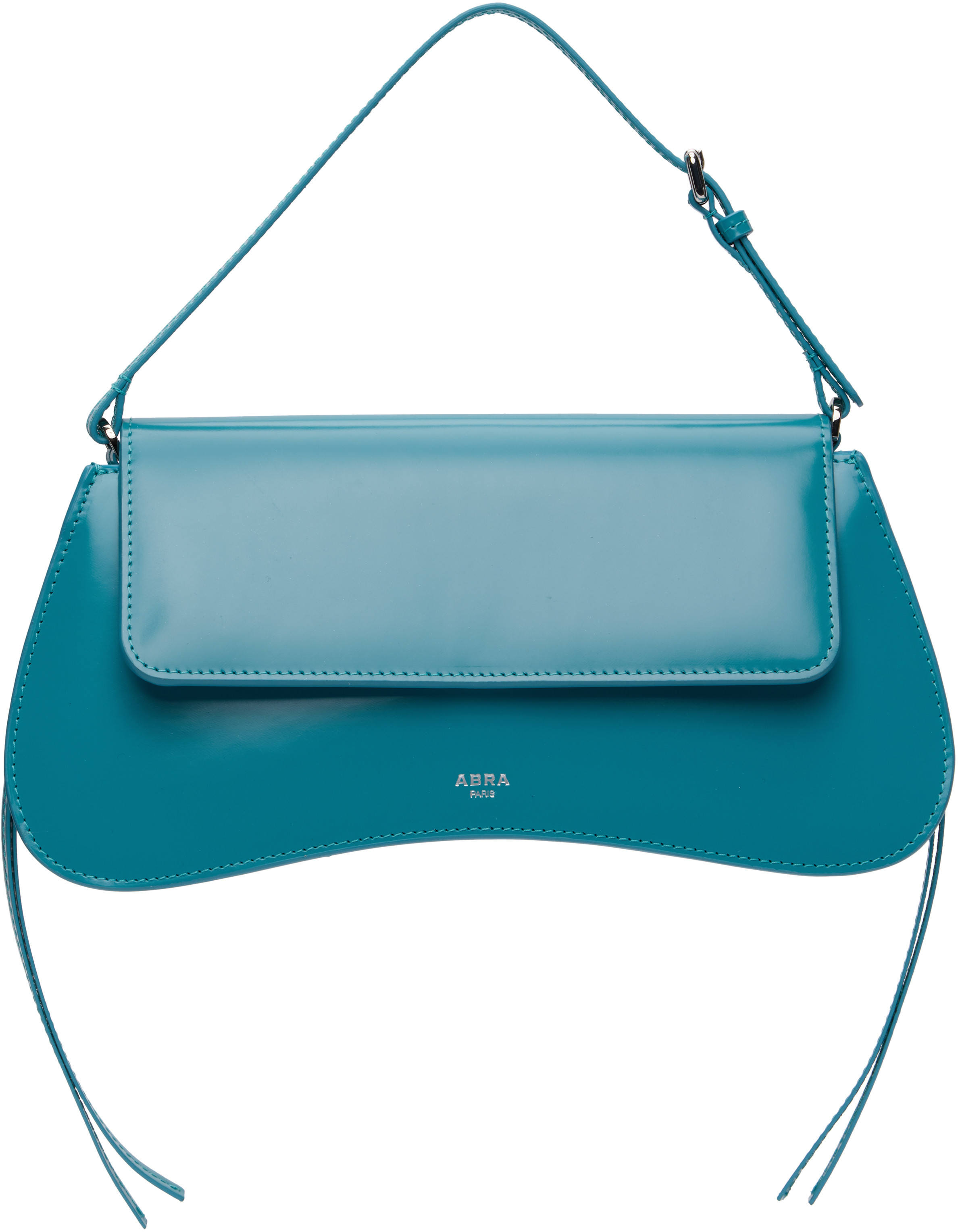 ABRA Blue Mini Heart Bag | SSENSE