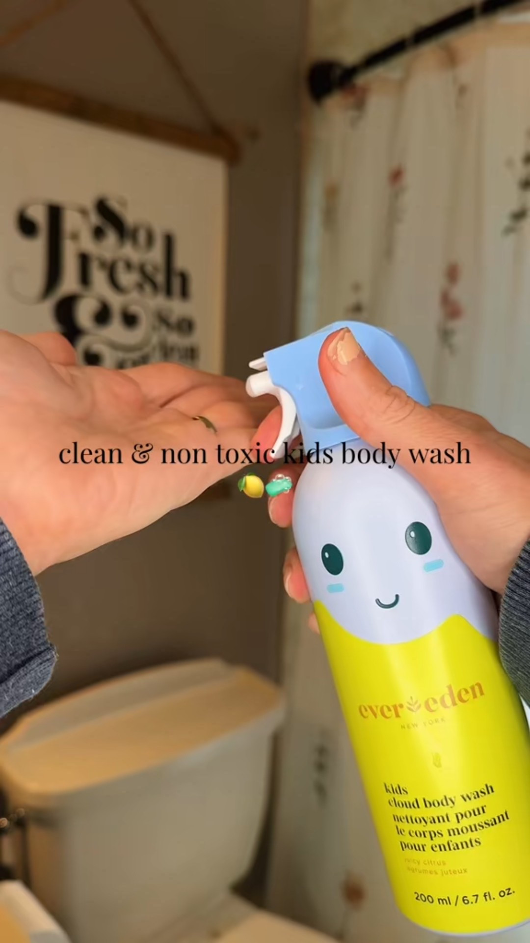 A non toxic body wash for kids with easy application - say less!

#LTKBeauty #LTKKids #LTKFamily