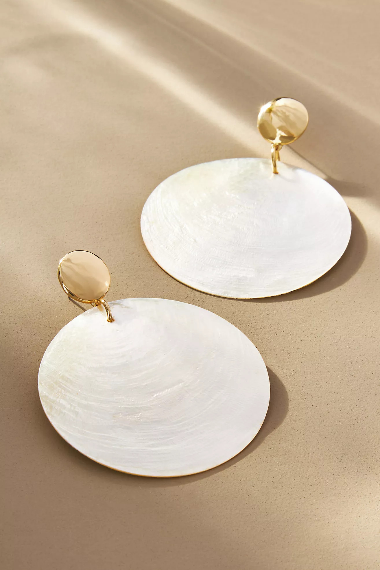Arden Jewelry Shipwrecked Shell Earrings | Anthropologie (US)