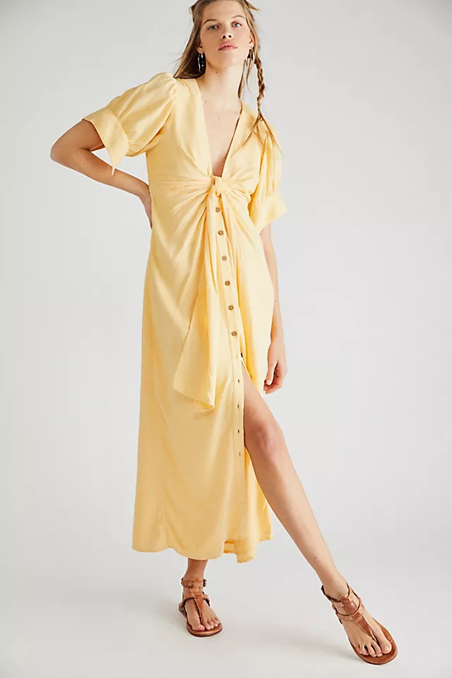 Vintage Summer Midi Dress | Free People (Global - UK&FR Excluded)