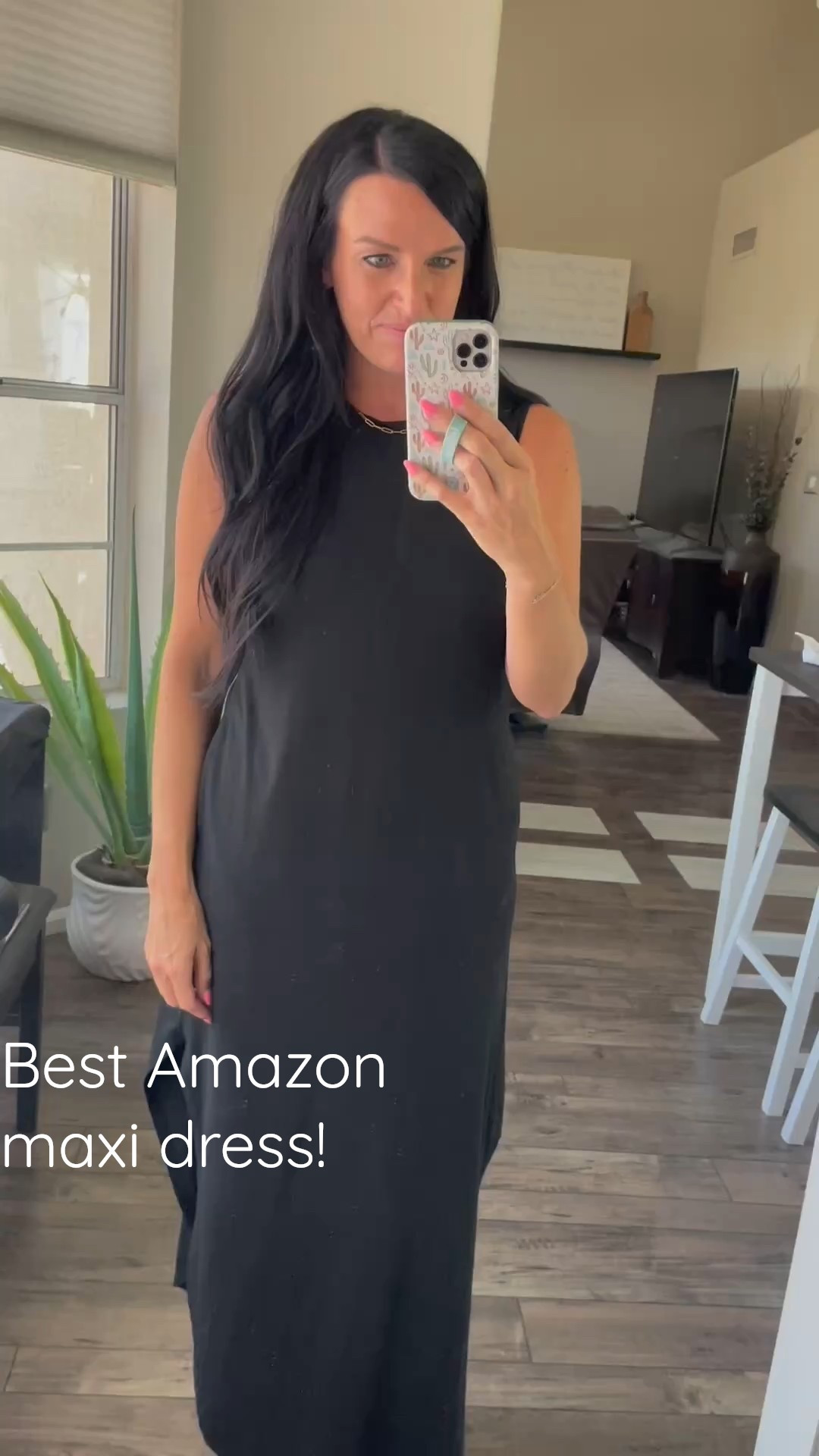 The best Amazon maxi dress is on deal!! The black here is $30 and there are more colors/patterns around $23 right now! I am in my normal size S.

#LTKSaleAlert #LTKFindsUnder50 #LTKSeasonal