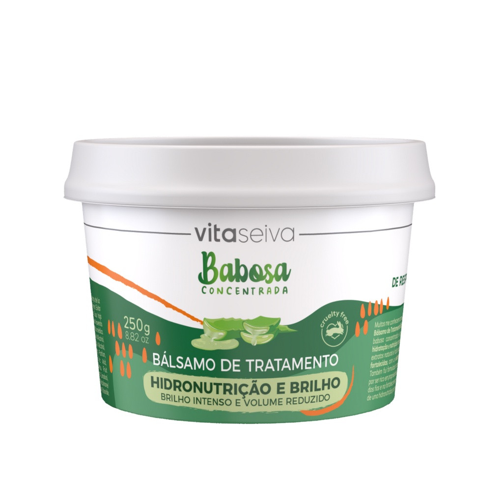 Bálsamo Capilar de Tratamento 250g Babosa Concentrada Vita Seiva | Shopee (BR)