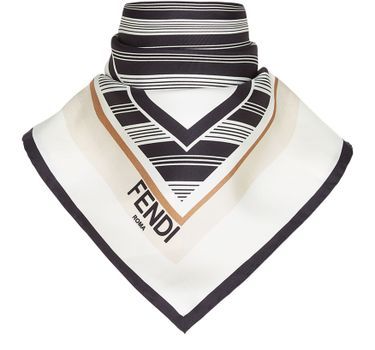 Fendi Roma Stripes foulard - FENDI | 24S US