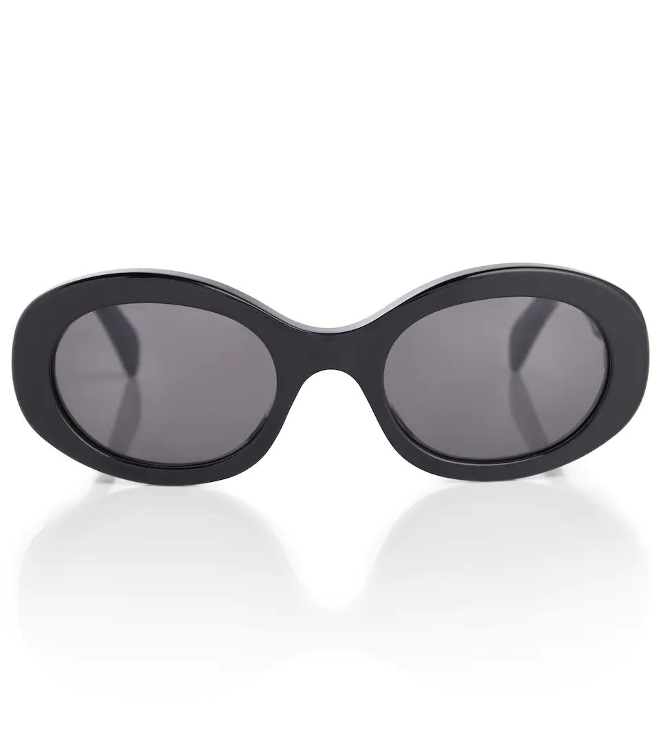 Triomphe 01 oval sunglasses | Mytheresa (UK)