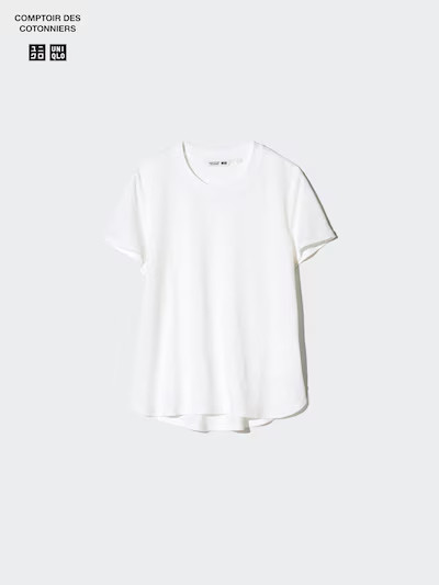 100 % Leinen T-Shirt (Rundhals) | UNIQLO (DE)