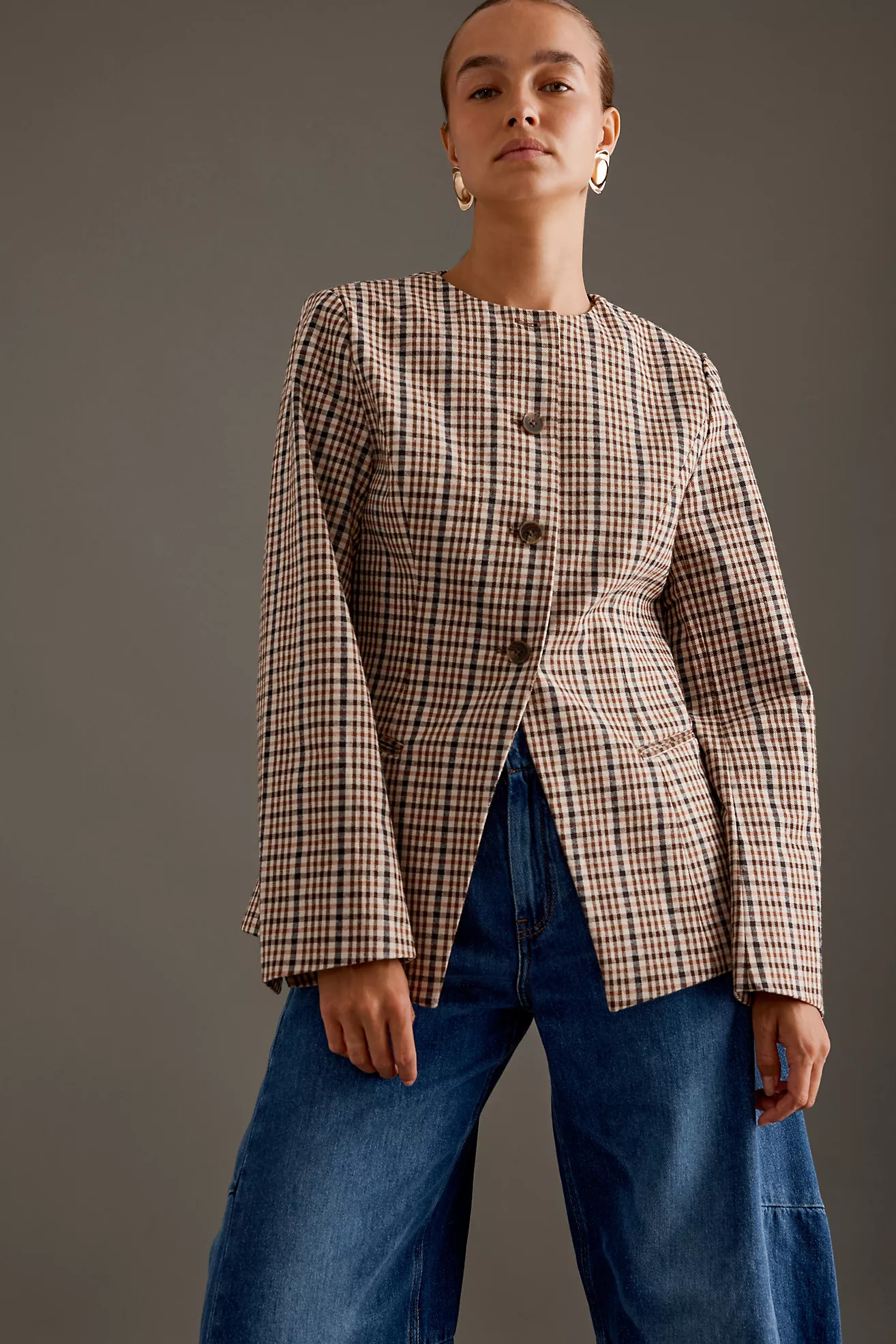 ALIGNE Daphne Waisted Blazer | Anthropologie (UK)