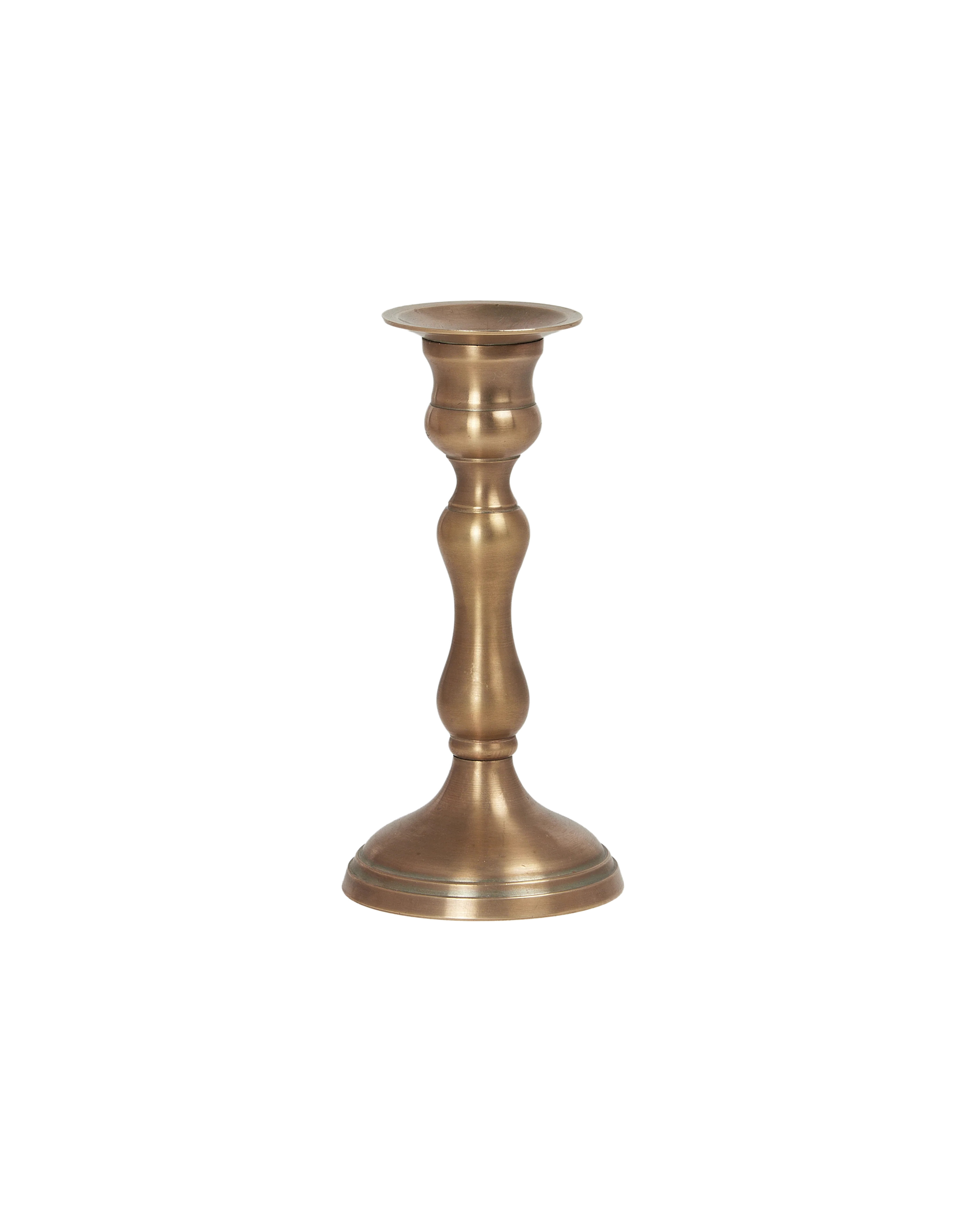 Ambiance Brass Taper Candlestick | Candle Holders | Designed by OLIVE ATELIERS | Olive Ateliers