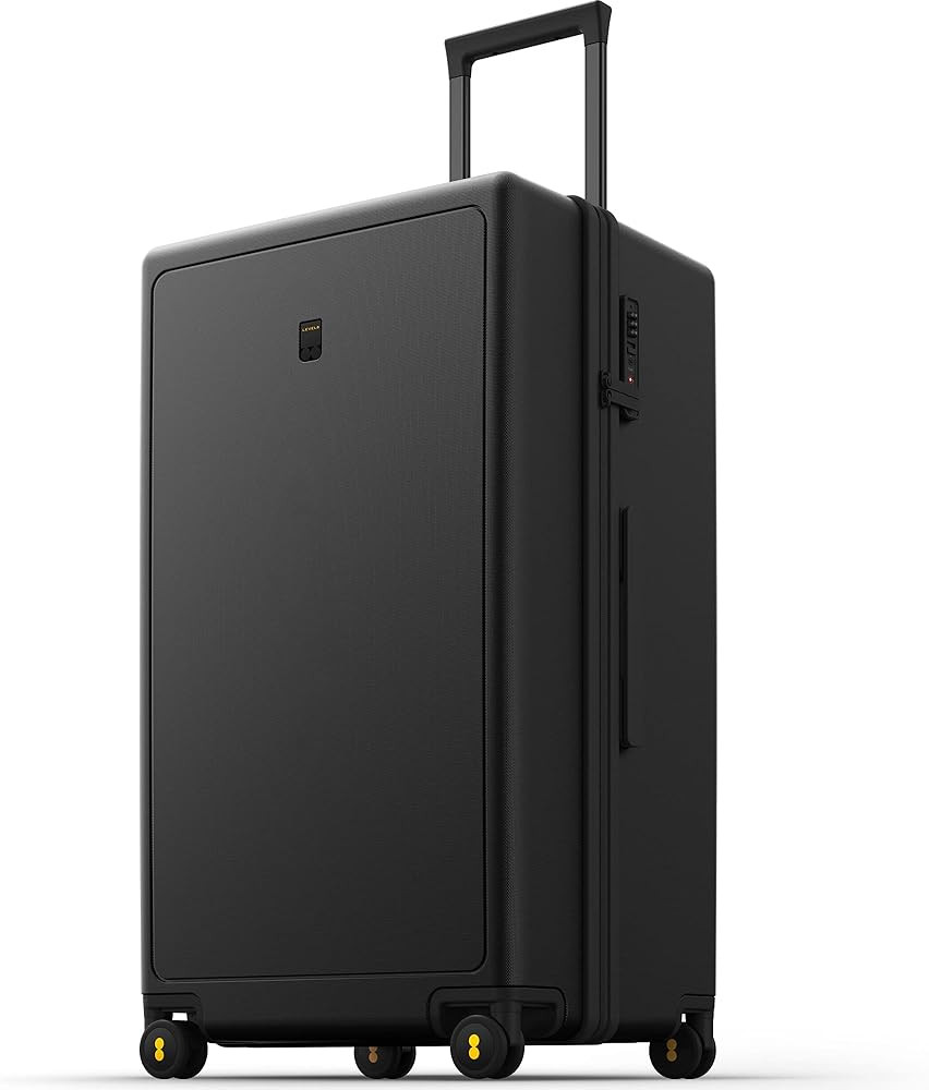 LEVEL8 Trunk Luggage, Large Suitcase 28 Inch Luggage with Spinner Wheels, Luminous Textured 28 In... | Amazon (US)