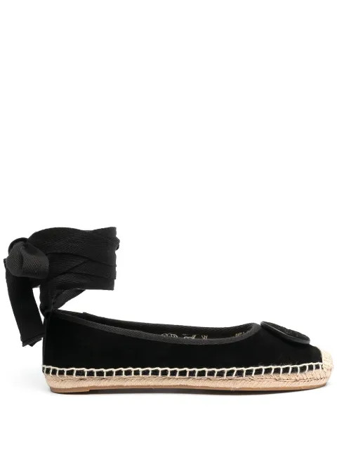 Tory Burch Minnie lace-up Espadrilles - Farfetch | Farfetch Global