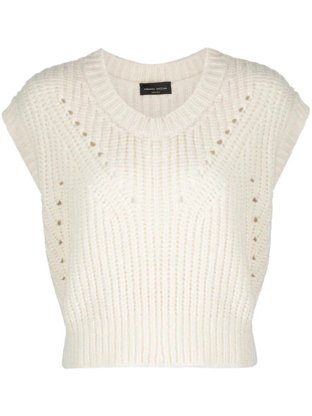 fisherman's knit sleeveless vest | Farfetch Global