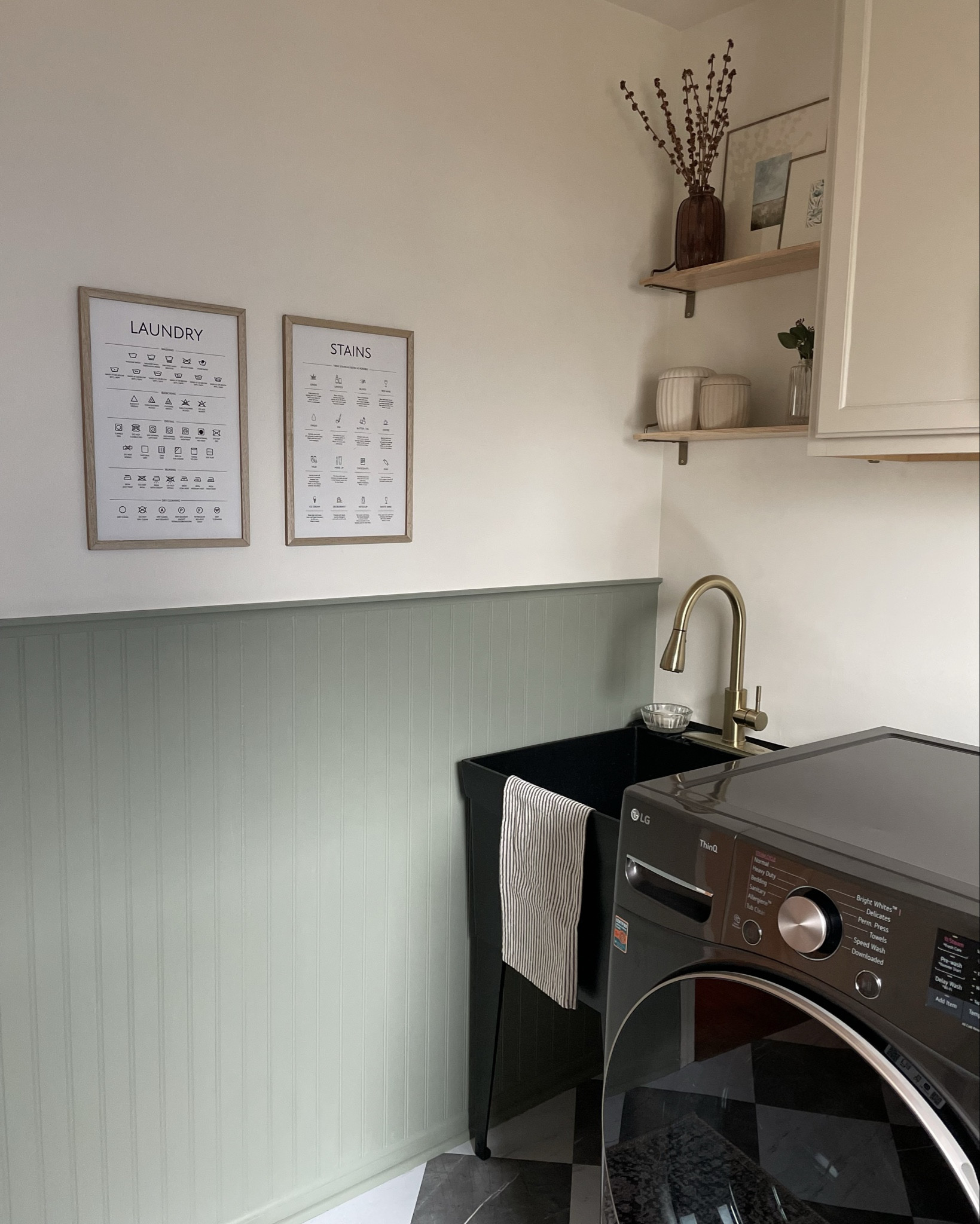 Current laundry views 🫶🏻 Swipe for the before 👉🏻😳

#LTKHome #LTKStyleTip