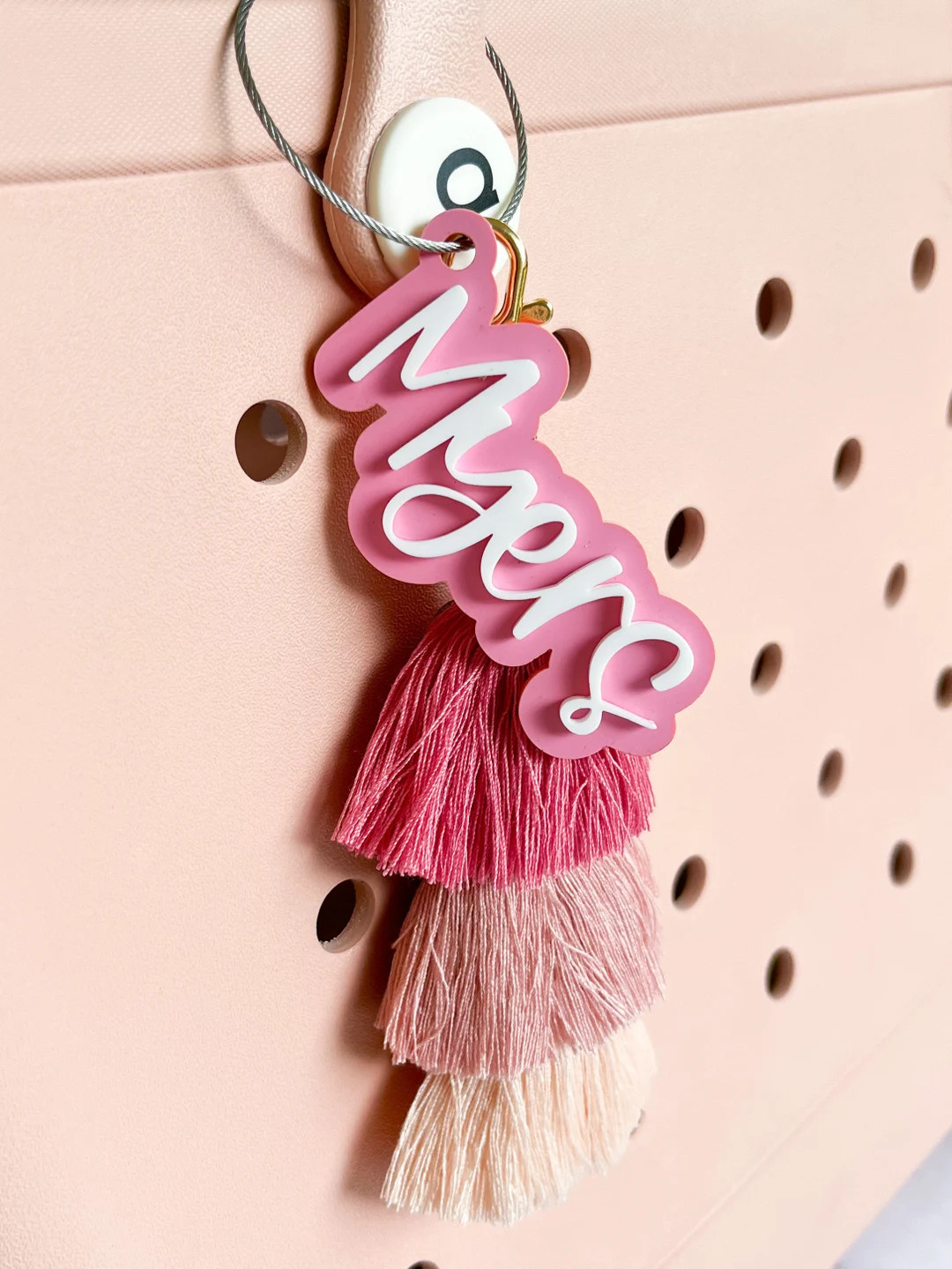 Bogg Bag Name Keychain, personalized bag charm, beach tote name tag, Bogg bag accessory, Bogg bag... | Etsy (US)