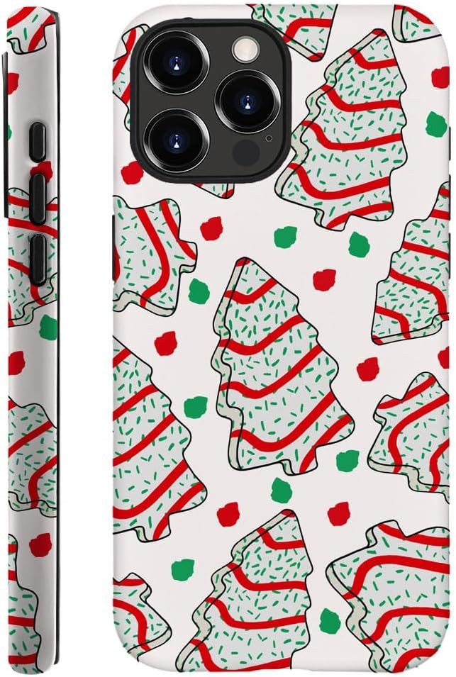 DAIZAG Case Compatible with for iPhone 16 Pro Max,Christmas Tree Polka Dots Phone Case for iPhone... | Amazon (US)