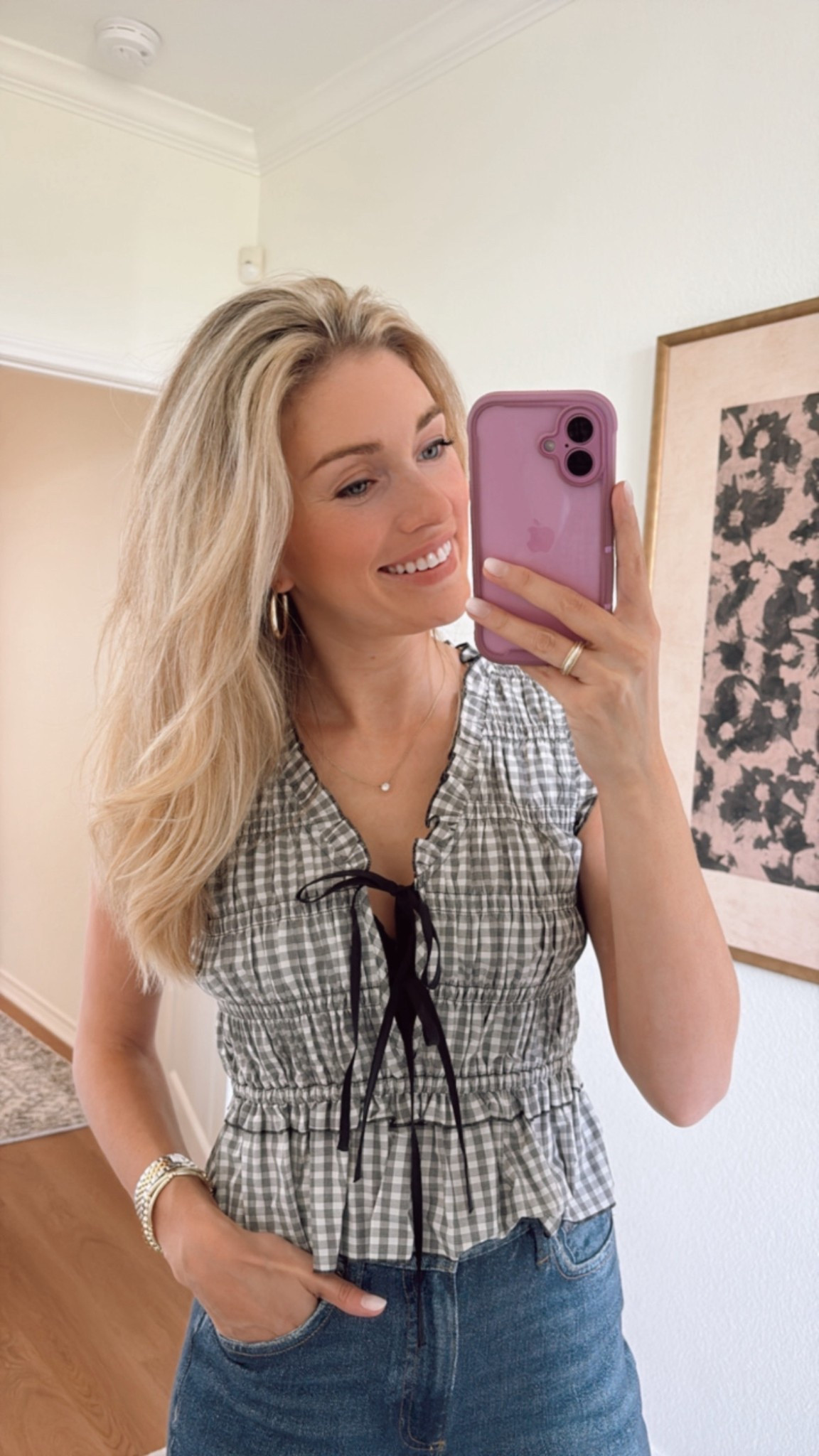 Sweet little gingham top for fall 🍂

#LTKStyleTip #LTKWorkwear