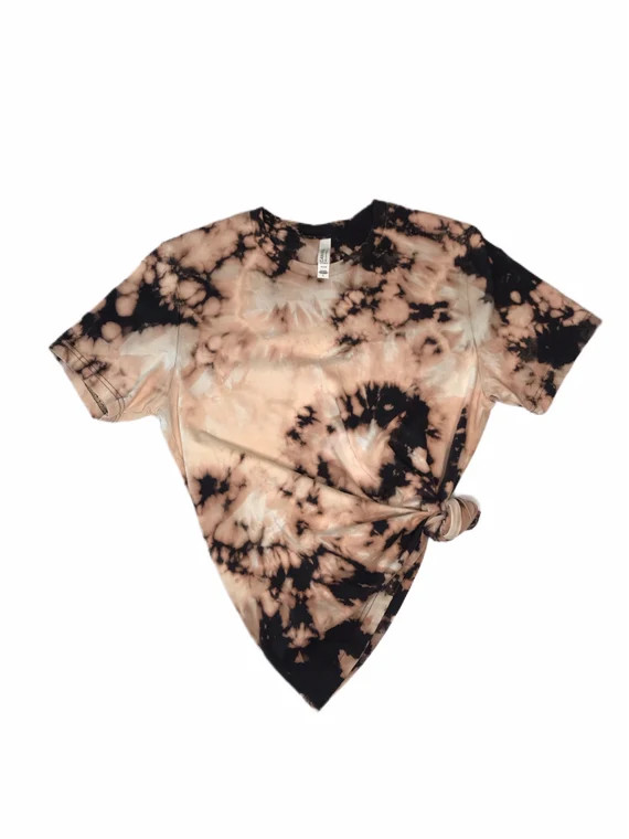 Bleach Tshirt Blanks, Bleach Tie Dye Tee, Bella Canvas T-Shirt Blanks, Bella Canvas T-Shirt, Bell... | Etsy (US)