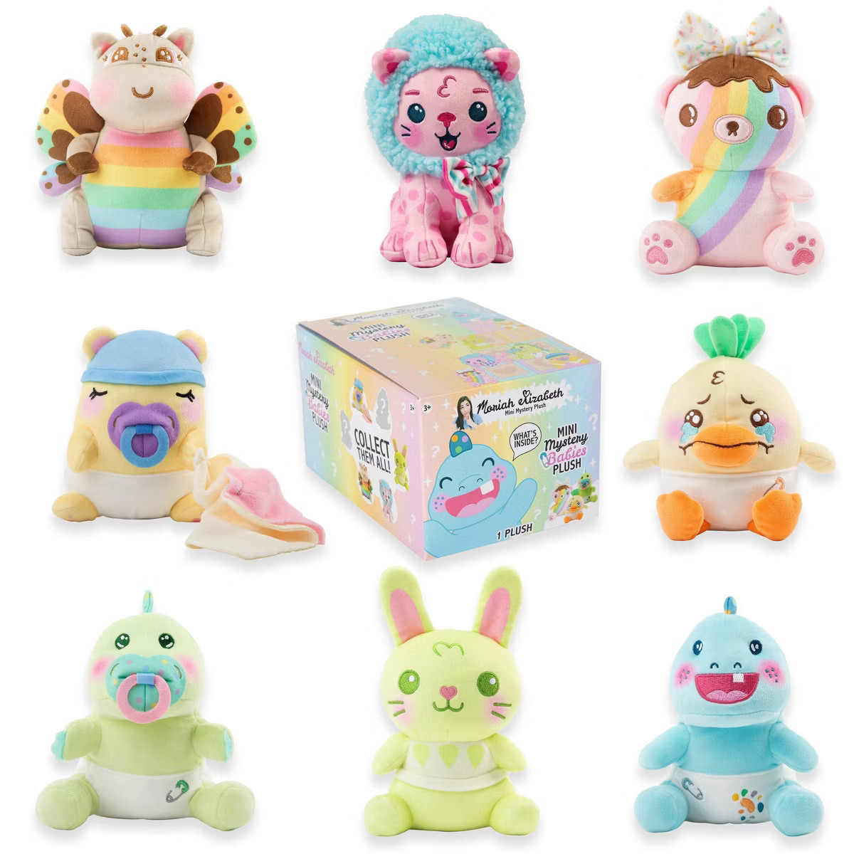 Moriah Elizabeth 6" PDQ Babies Mystery Plush | Target