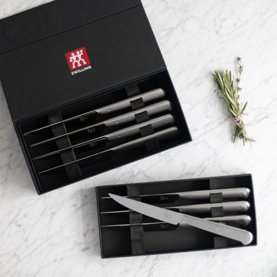 Zwilling Stainless-Steel 8-Piece Steak Knife Set 2021 | Williams-Sonoma