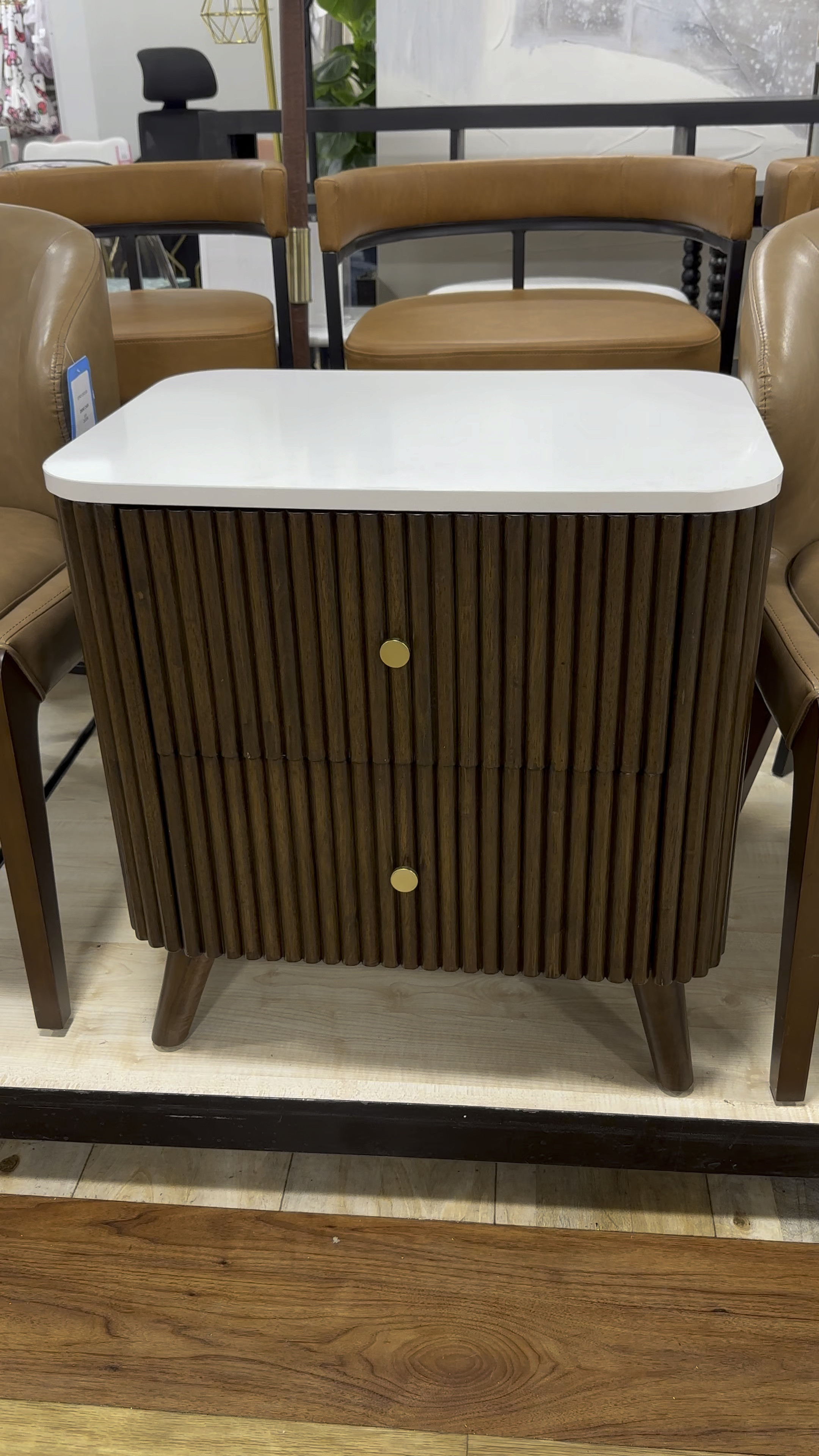 Dupe for Arhaus Finnley Closed Nightstand. Wooden ribbed design. Bedroom drawers. Side table. 2 Drawer Marble Top Fluted Table. Marble tabletop

Dupe dupes more affordable option find replica copy cat similar look for less budget friendly affordable cheap cheaper beautiful pretty. Clearance sale coupon code discount code promo code luxury lookalike look a like Inspo inspiration inspired by idea ideas Love dupes like these? I share multiple every day in my FB group “DAILY DECOR DUPES”

#LTKSaleAlert #LTKHome #LTKVideo