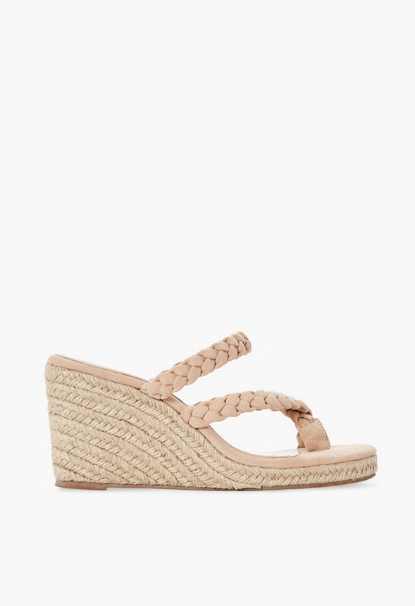 Leah Espadrille Wedge Sandal | JustFab