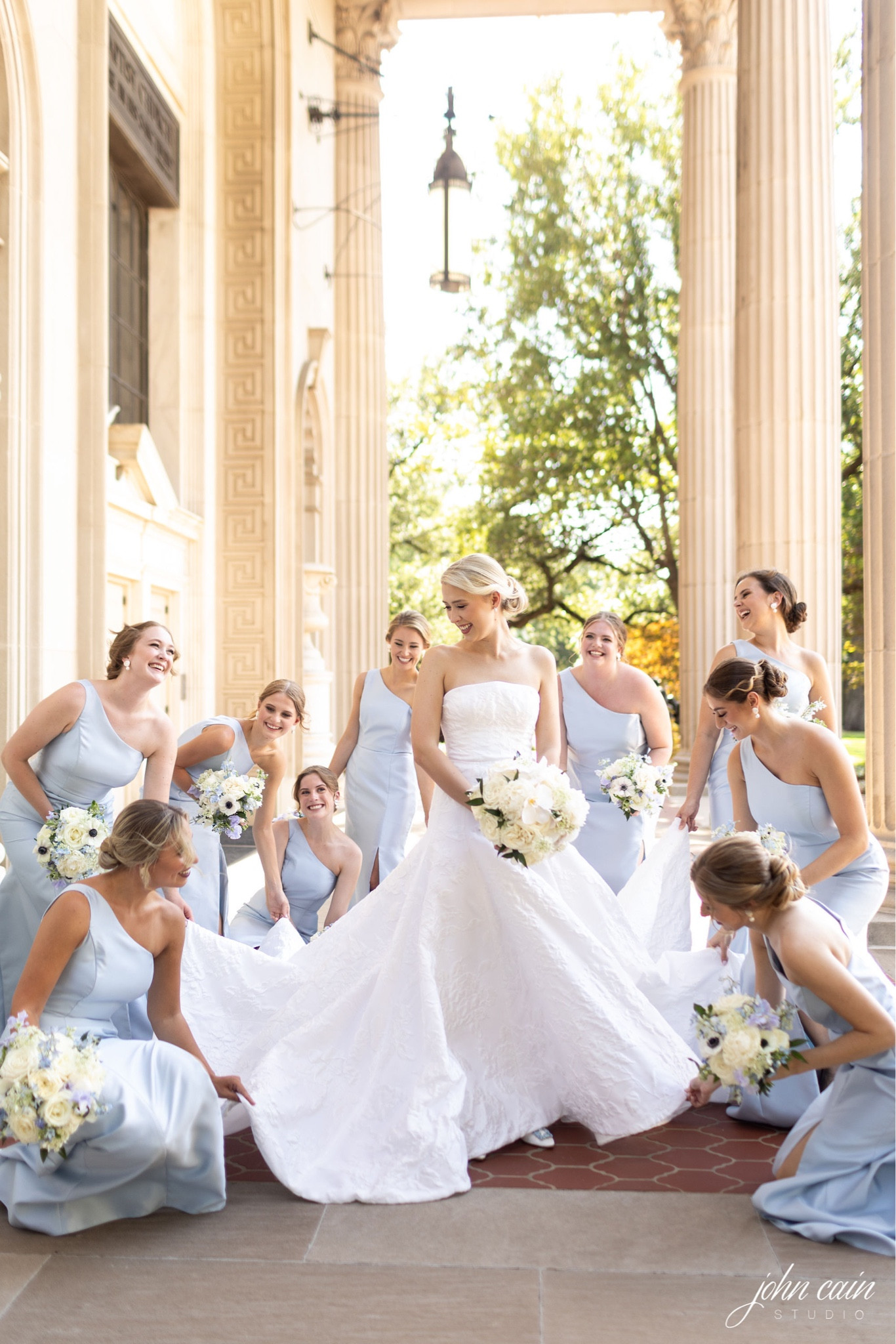 Something blue for the bride to be! Bridal wedding day wedding dress bridesmaid bridal heels shoes 

#LTKwedding