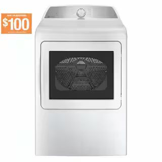 7.4 cu. ft. Smart White Gas Dryer with Sanitize Cycle and Sensor Dry, ENERGY STAR | The Home Depot