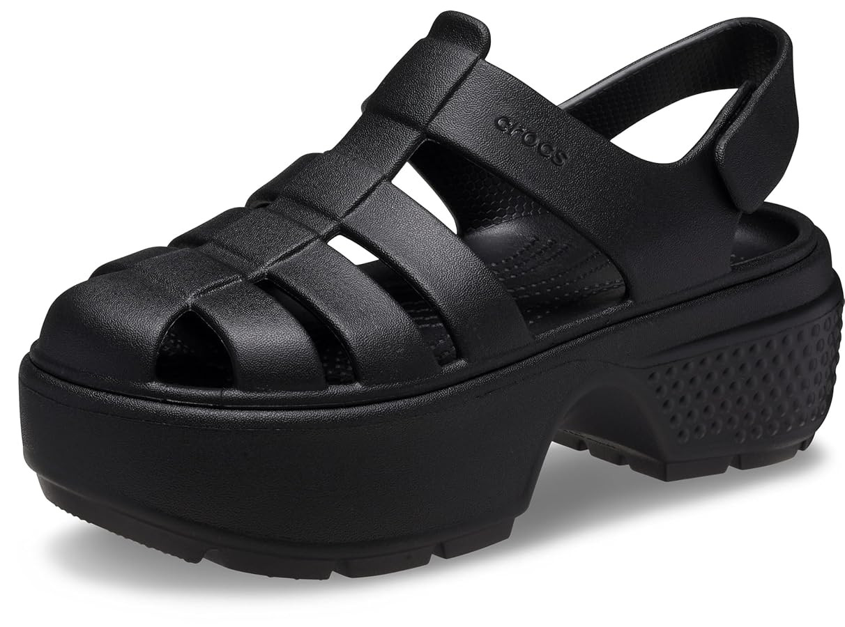 Crocs Unisex-Adult Stomp Fisherman Sandal Heeled | Amazon (US)