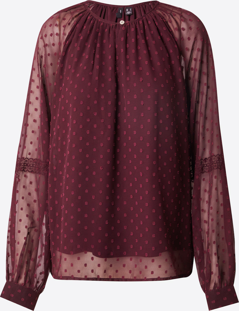 VERO MODA Blouse 'VMLIZA' in Wijnrood | ABOUT YOU | ABOUT YOU NL