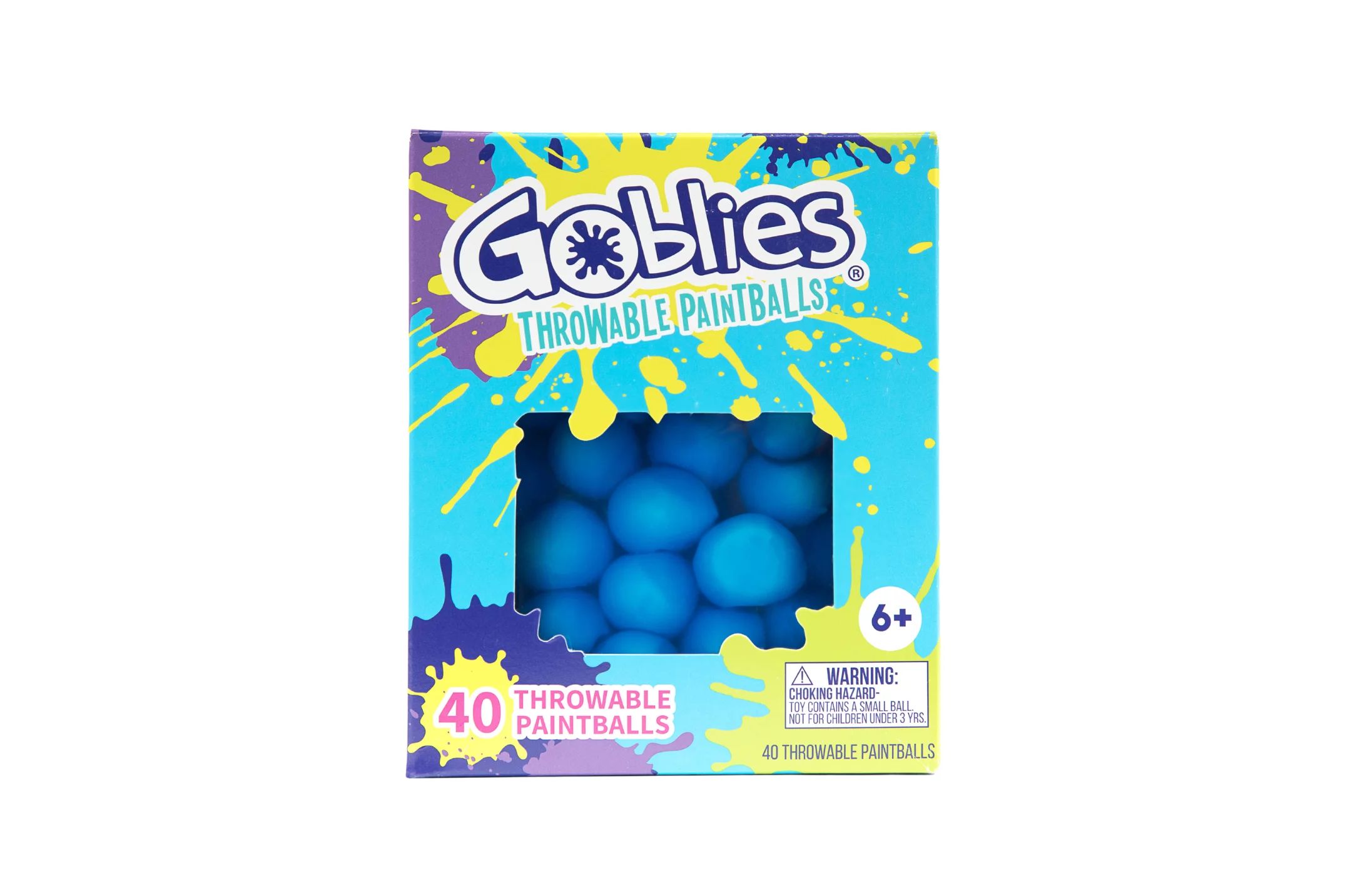 Goblies Throwable Paintballs Blue 40 CT - Walmart.com | Walmart (US)