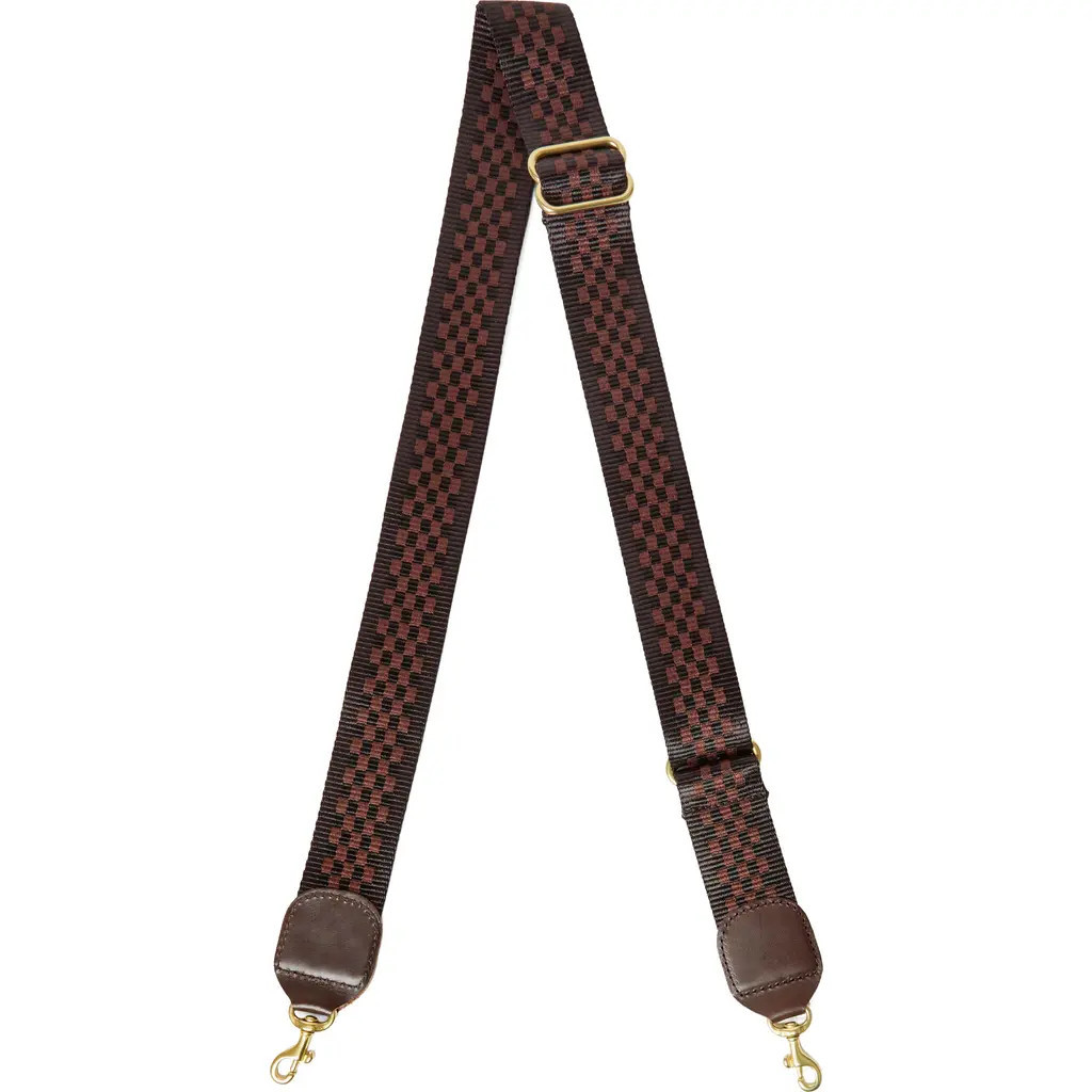 Clare V. Adjustable Crossbody Strap in Chocolate at Nordstrom | Nordstrom