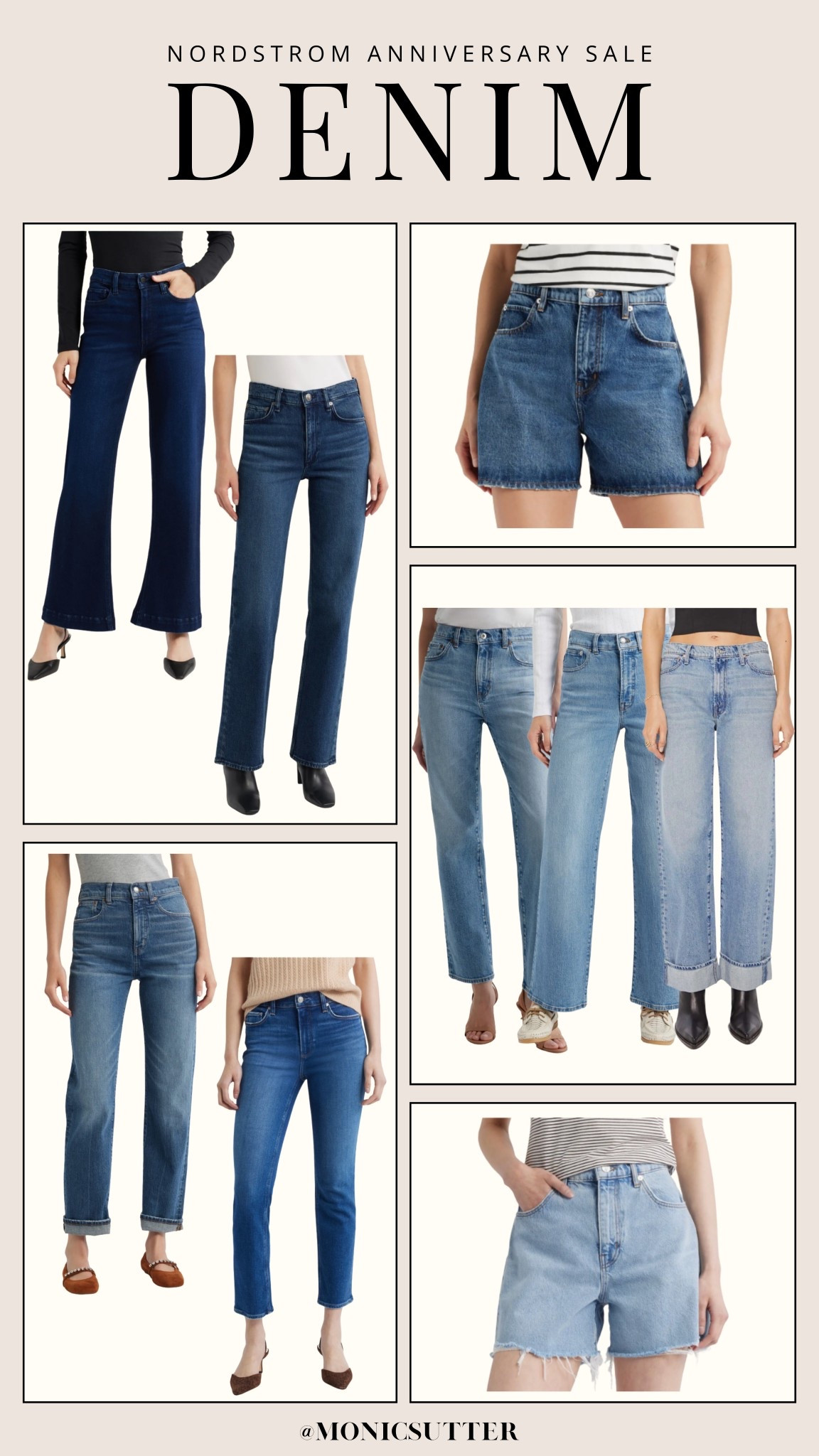 Nordstrom anniversary sale denim! Many brands I love are on sale and many of these jeans are petite friendly.

Summer fashion. Summer outfits. Denim. Jeans. Petite jeans. Denim shorts. Shorts. Petite shorts. Mom fashion. Petite fashion. 

#LTKSeasonal #LTKStyleTip #LTKSaleAlert