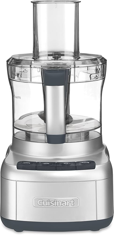 Cuisinart FP-8SV Elemental 8 Cup Food Processor, Silver (Renewed) | Amazon (US)