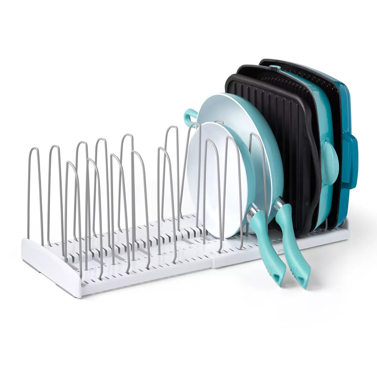 YouCopia StoreMore Expandable Cookware Rack: Non-Slip Kitchen Storage, Multi-Compartment Pot & Pa... | Target