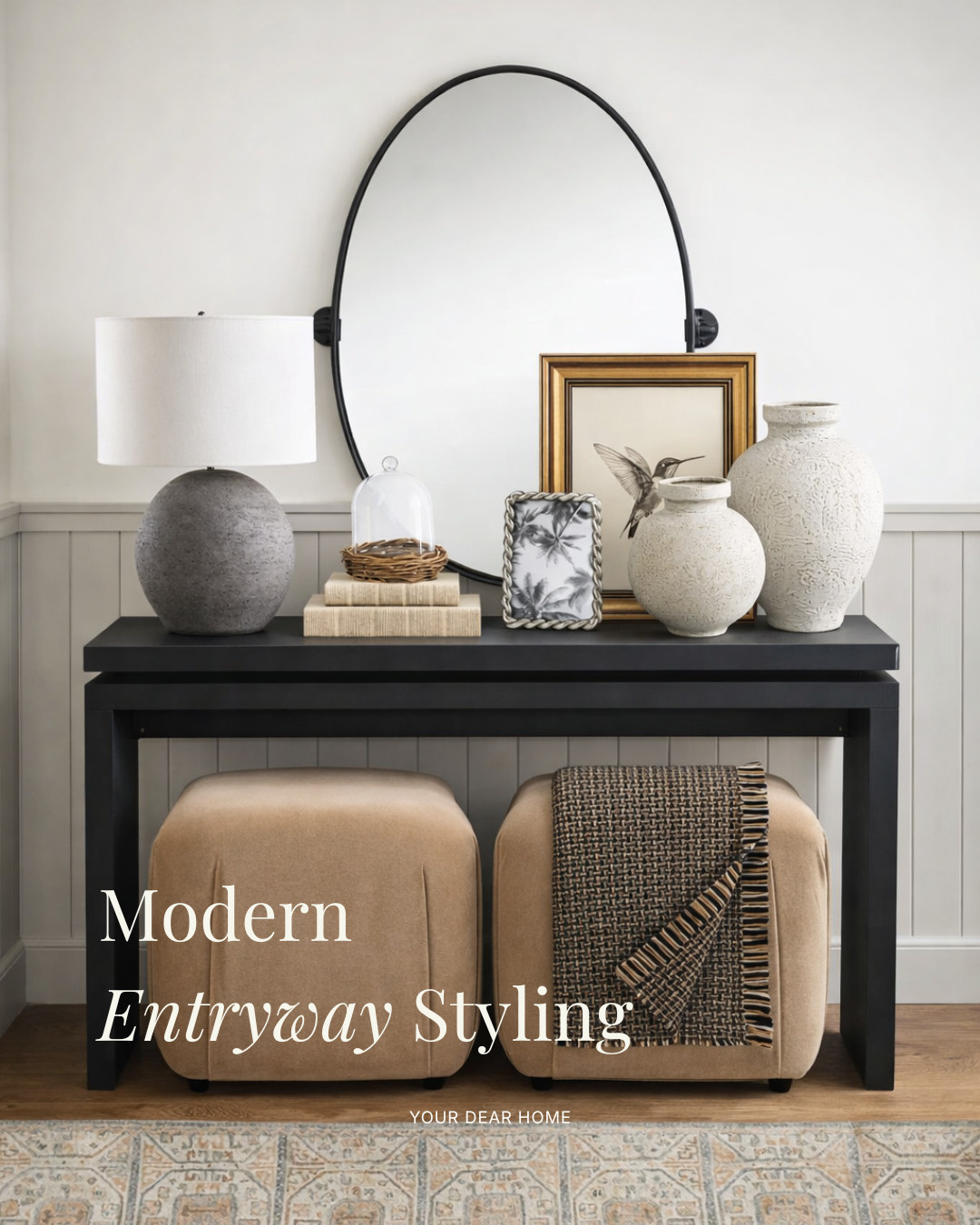 A modern entryway moment that feels warm, elevated and so easy to recreate. I mixed a few of my forever neutrals with some gorgeous new pieces from the Studio McGee x Target Spring 2026 collection, and the whole look just works! 

 #LTKHome