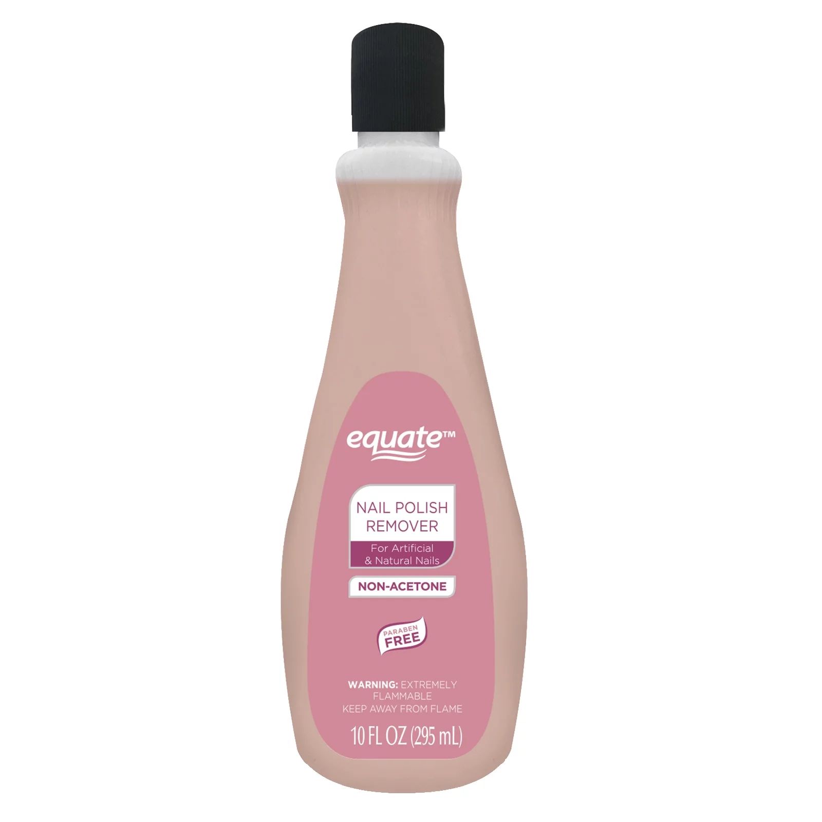 Equate Brand Non-Acetone Nail Polish Remover, 10 fl oz Bottle | Walmart (US)