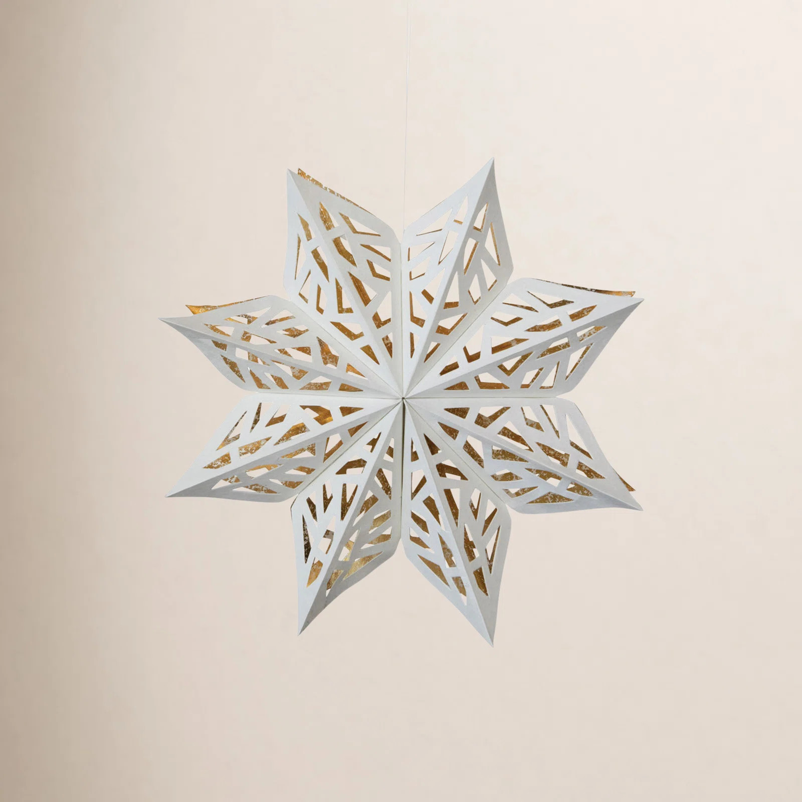 12" Paper Snowflake Ornament | Wayfair North America