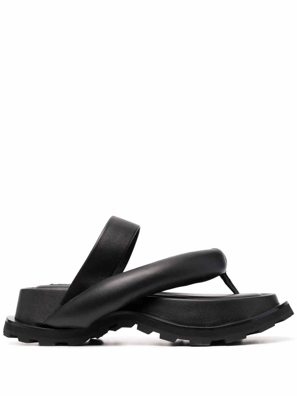 chunky leather sandals | Farfetch Global