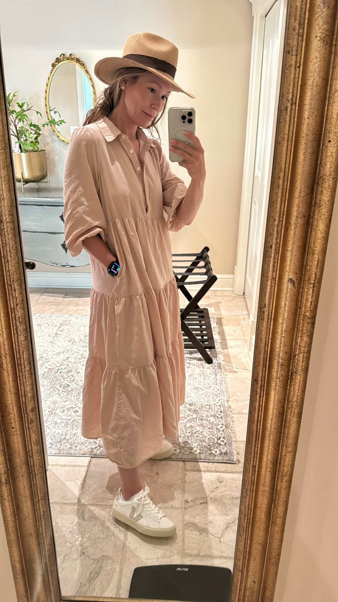 Summer uniform: unlocked! ☺️

Obsessed with my new Veja tennis shoes and this gorgeous Tuckernuck dress. 

#LTKStyleTip #LTKSeasonal #LTKSummerEdit